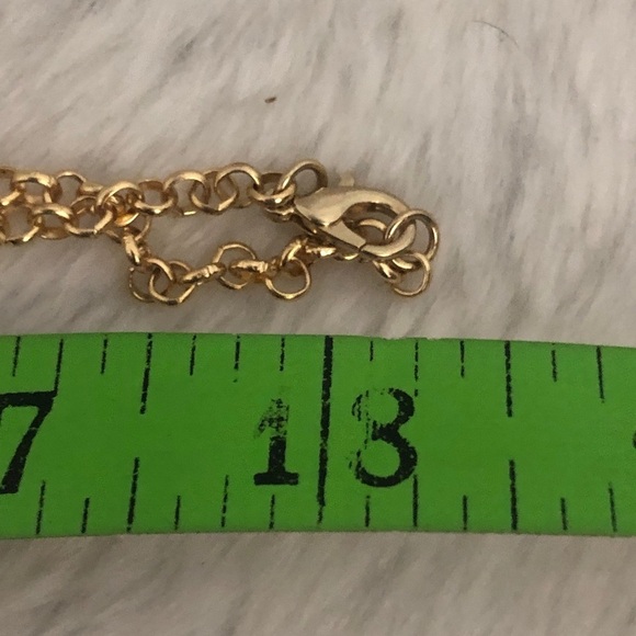 Womens Gold Druzy Quartz Pendant and Earrings with Chain. NEW - Picture 4 of 4